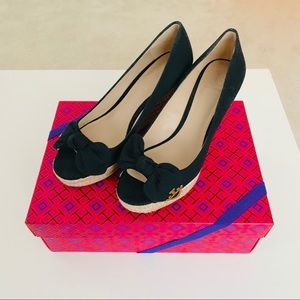 Tory Burch Espadrilles Wedge *like new*